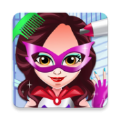 超级英雄女孩化妆(Hero makeup)