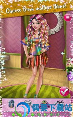 装扮游戏多莉嬉皮士(Dress up Game: Dolly Hipsters)
