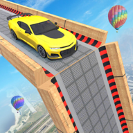 优秀的车驾驶(Ramp stunt car driving games)
