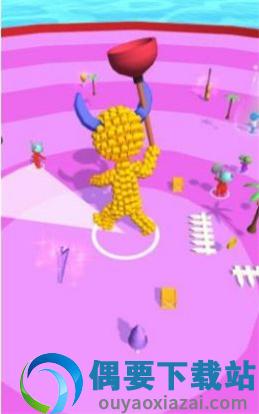 像素粉碎竞技场(Pixel Smashers io)截图1