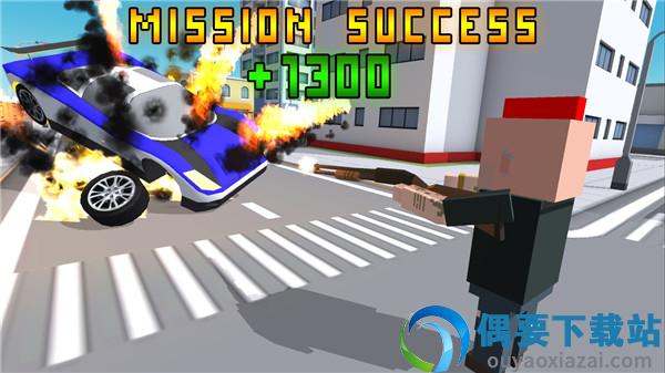 方块人罪恶都市(Cube Crime 3D)截图2