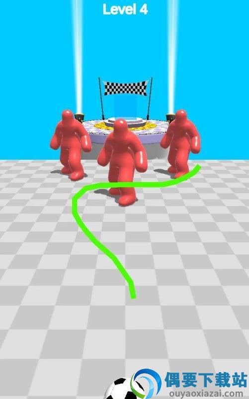 球杀果冻人(Crazy Football Attack 3D)-0