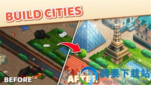 火柴城改造与建造(Match City)