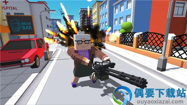 方块人罪恶都市(Cube Crime 3D)