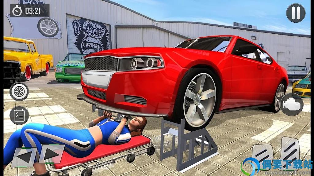 美女汽车维修模拟器(Car Mechanic Workshop Car Game)