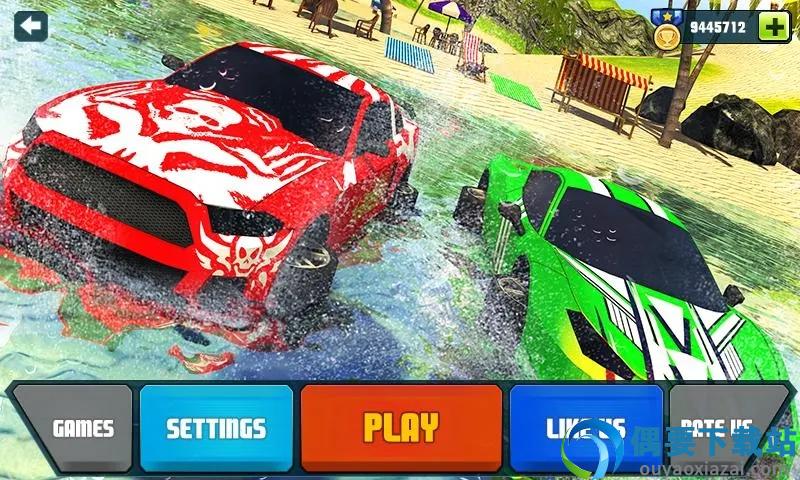 暑假水上冲浪(Mini Car Water Surfing Games)