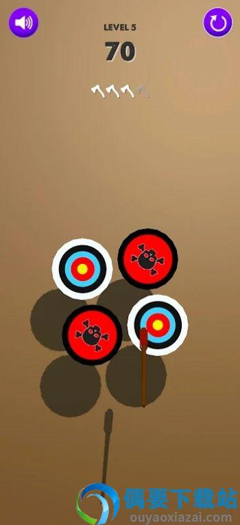 斧头目标命中3(DAxe Target Hit 3D)-0