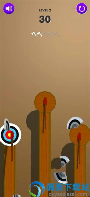斧头目标命中3(DAxe Target Hit 3D)-1