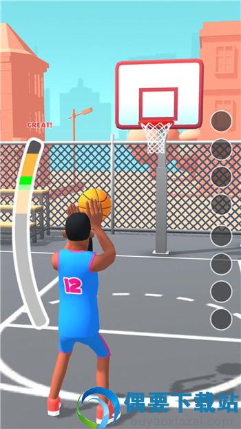 篮球传奇巨星(Hoop Legend 3D)截图2