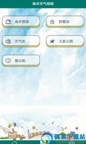 海洋天气预报