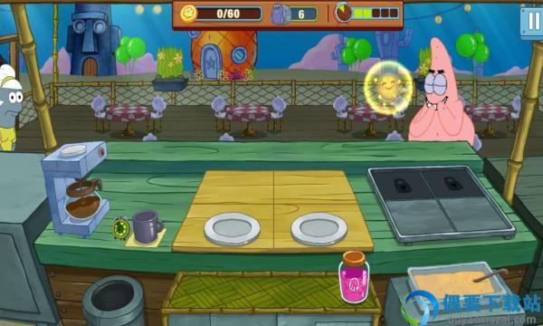 海绵宝宝大闹蟹堡王破解
