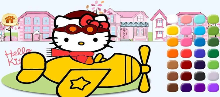 填色游戏
