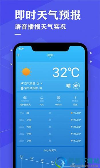 即时天气预报app截图3