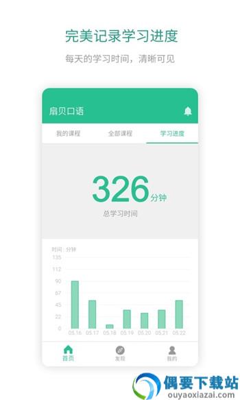 扇贝口语截图2