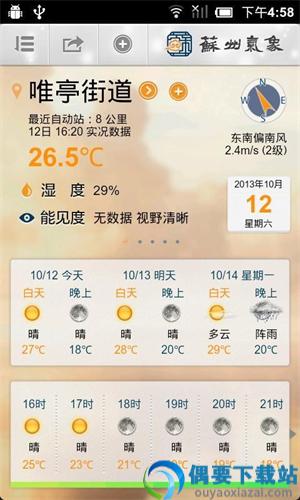苏州气象