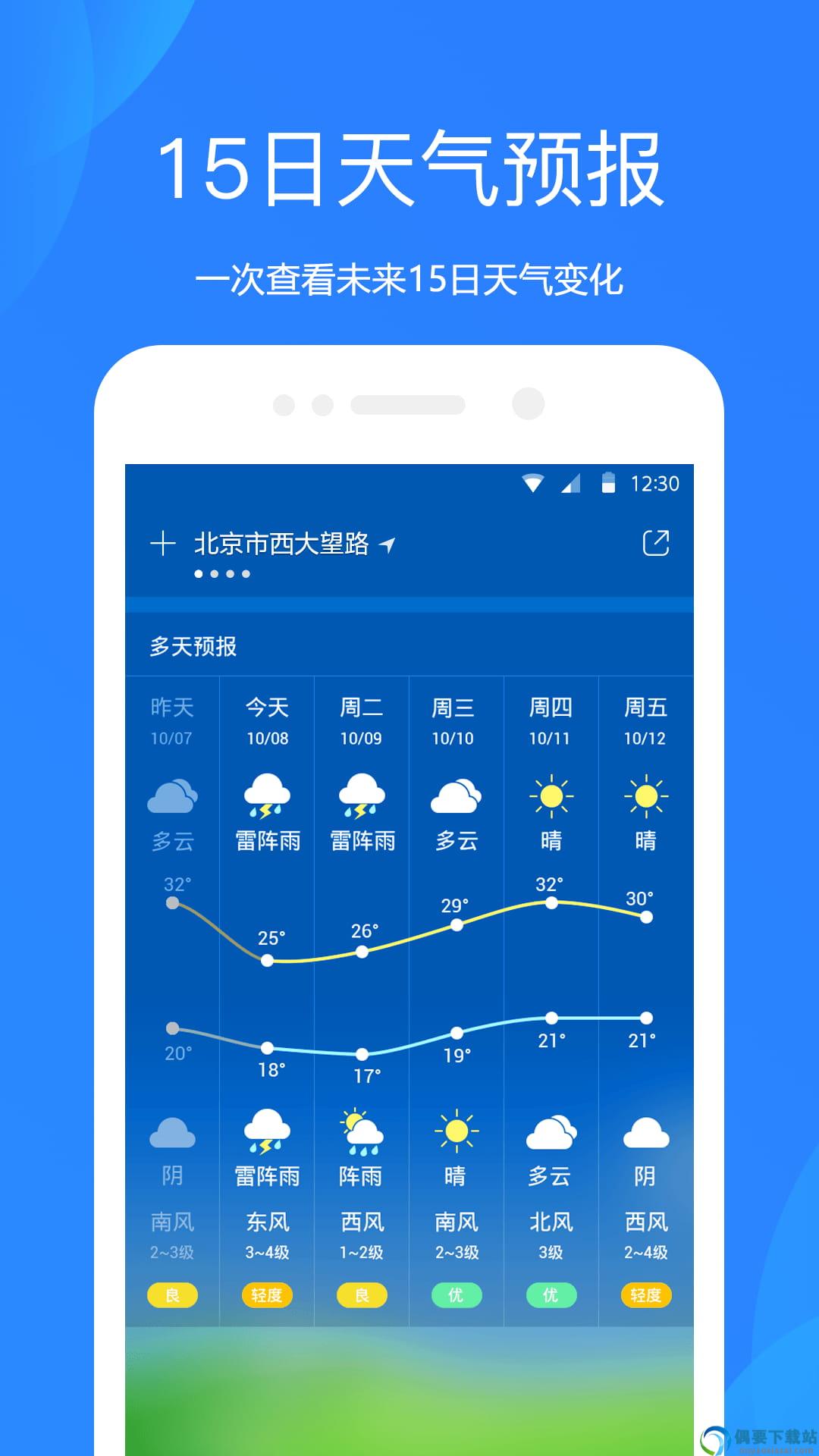 乐享天气预报截图2