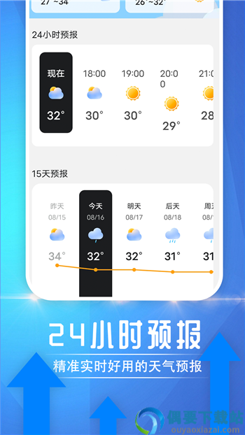 便民天气app截图2