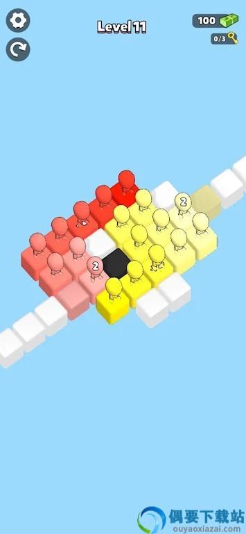 Get In Line 3D-0