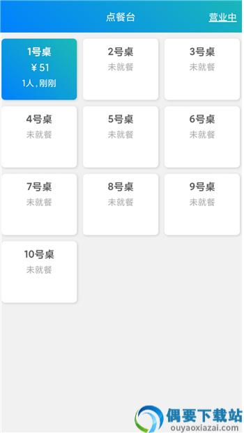 简易云点餐app