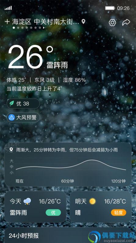 呱呱天气预报图1