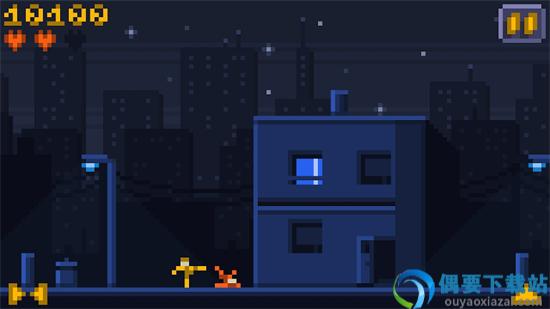 像素跑酷比赛截图1