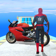 超级坡道自行车特技游戏3D