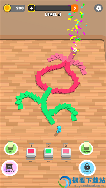 多米诺骨牌3D游戏