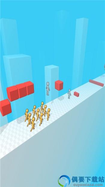 队形障碍跑游戏(Group Stack)截图1