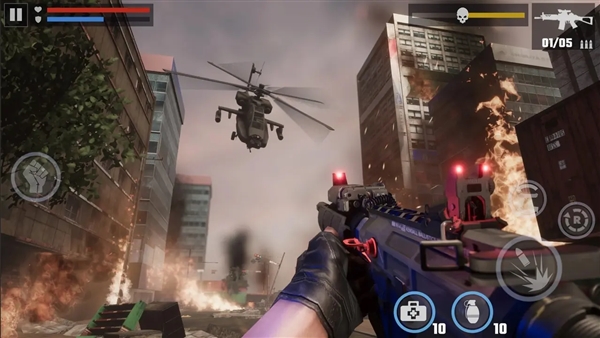 Zombie Fire 3D游戏截图3