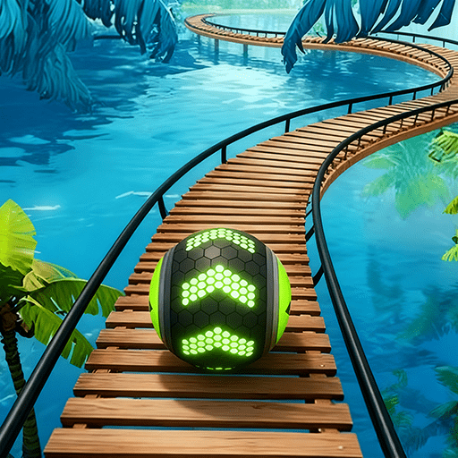 小球滚动3D游戏