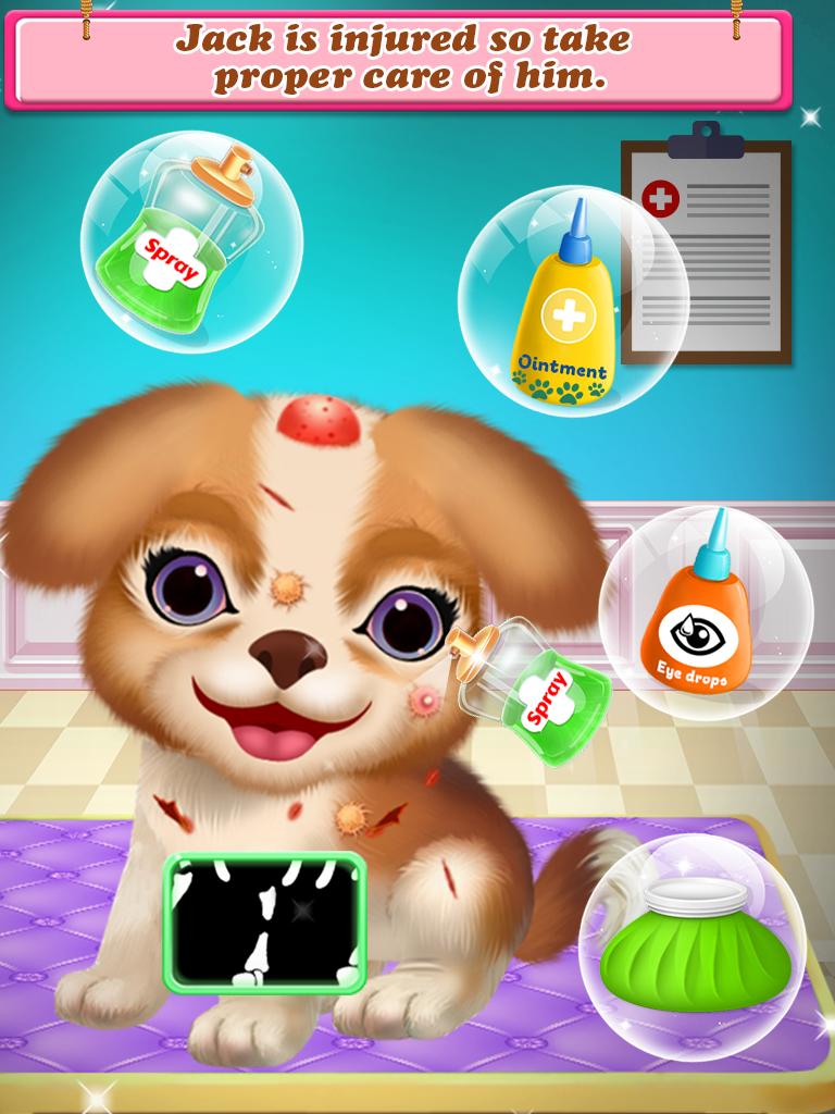 小狗沙龙托儿所救援(Puppy Salon Daycare Rescue)游戏截图2