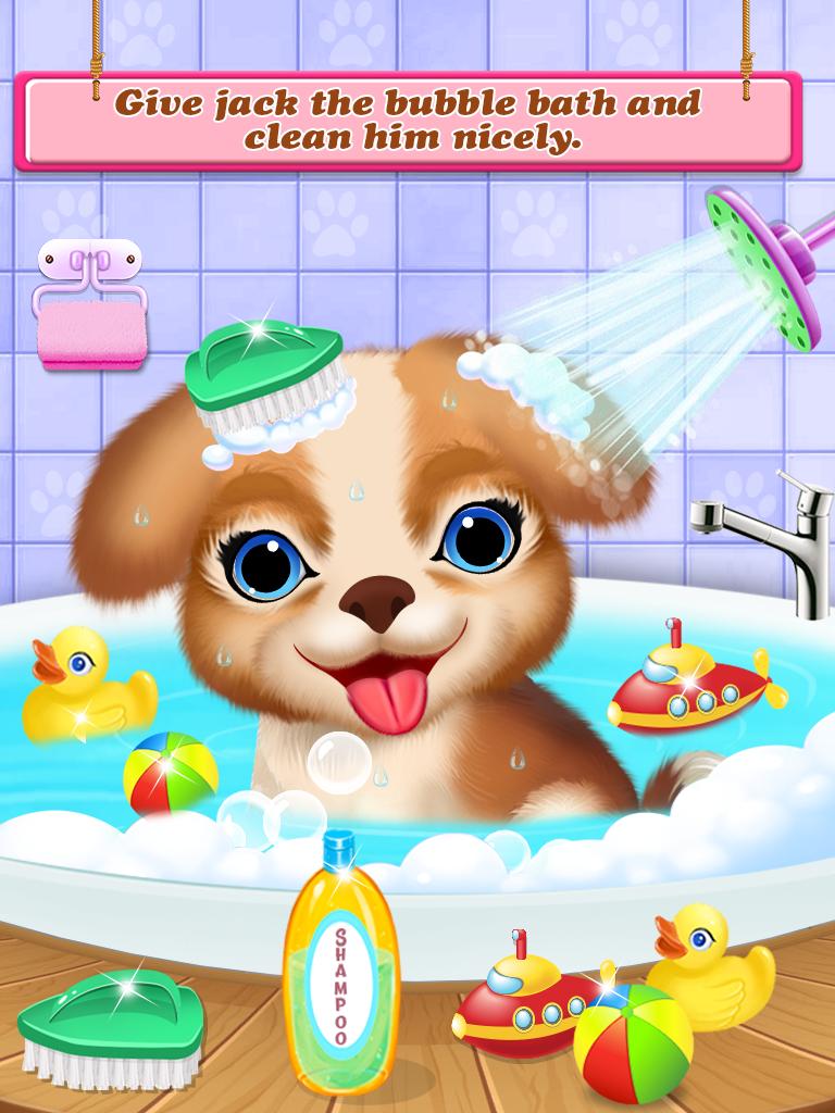 小狗沙龙托儿所救援(Puppy Salon Daycare Rescue)游戏截图1
