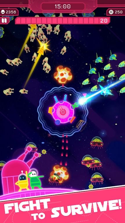 Galaxy Survival Super Hero游戏截图3