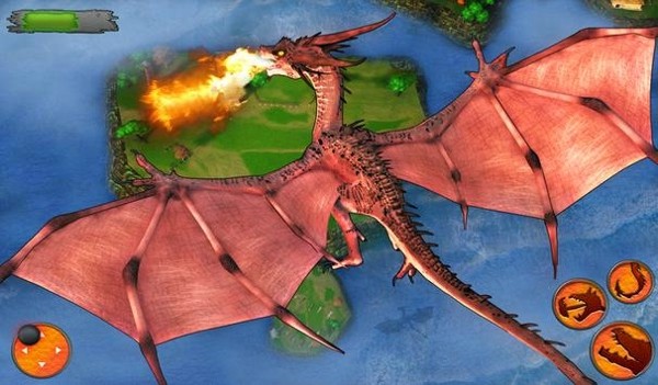 Flying Dragon City Attack游戏截图3