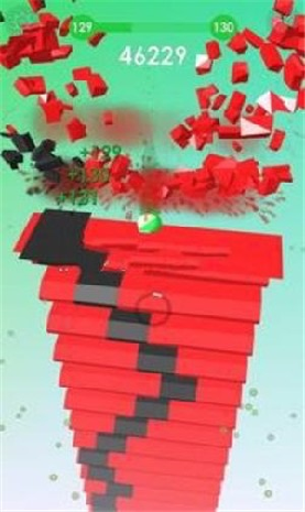 Stack Breaker: Crush&Blast a platforms by 3D Ball游戏截图2