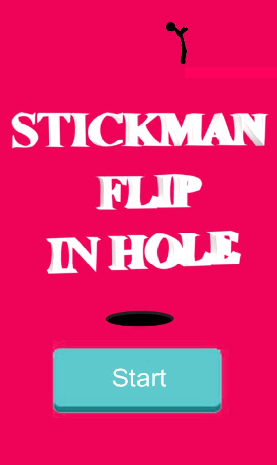 Stickman Flip In Hole游戏