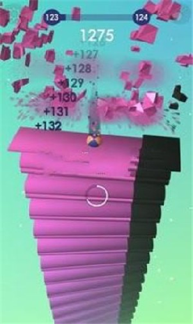 Stack Breaker: Crush&Blast a platforms by 3D Ball游戏截图1