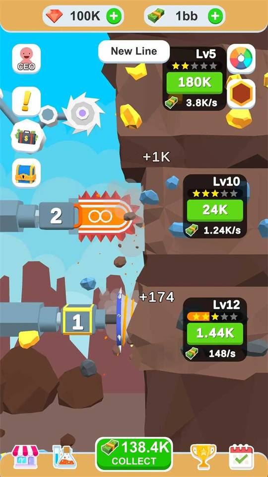 闲置采矿机器（Idle Mining Machine）截图1