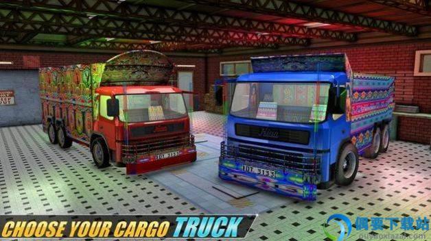 疯狂的货运卡车司机Indian Real Truck Drive Sim