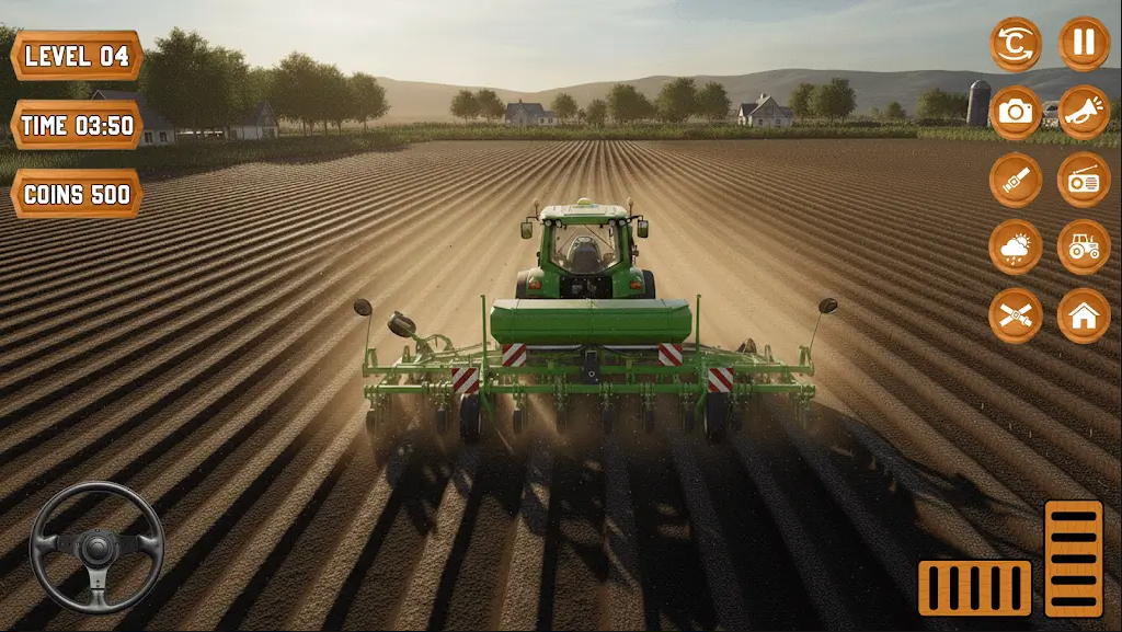 印式农场拖拉机3D(Desi Farming Indian Tractor 3D)游戏-1