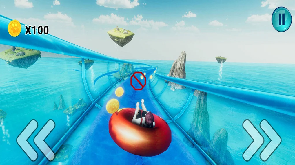 水上乐园急速冲刺(Uphill Rush Aqua Water Park)游戏-0