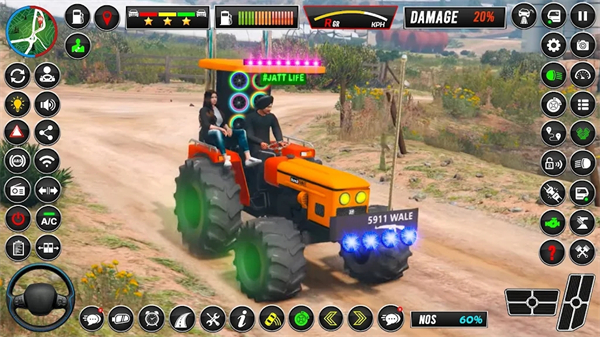 Farm Tractor Game游戏-1