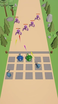 MergeBlasters: Tower Defense游戏截图2