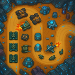 Battle Turret Defense游戏