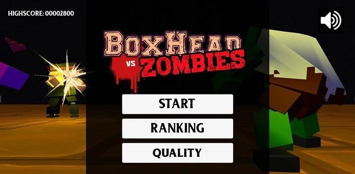 纸盒人大战僵尸游戏最新正版BoxHeadVSZombies截图1