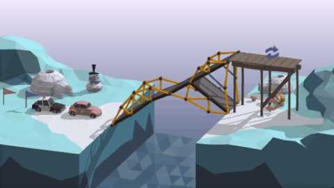 PolyBridge桥梁建造原版图2