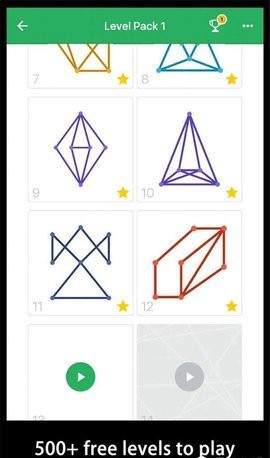 一笔画连接点游戏