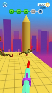 全部射中图3