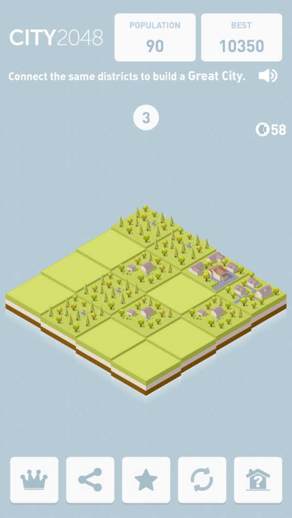 梦幻大都市2048图2