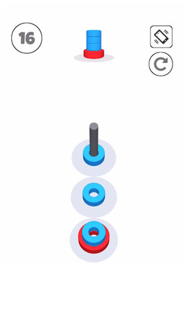 彩色圆圈3D图3